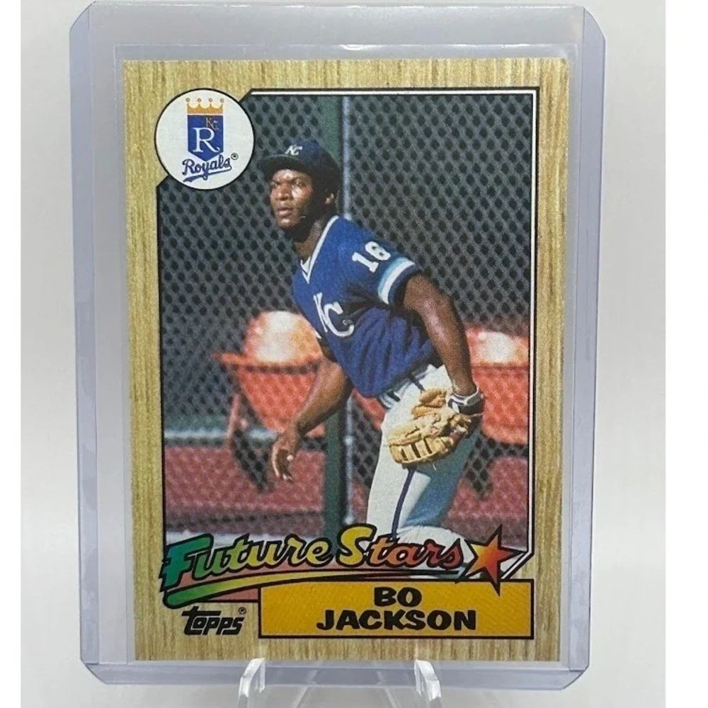Bo Jackson Rookie Future Stars Insert 1987 Topps #170 MLB Kansas City Royals
